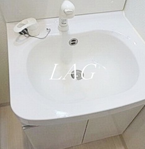 洗面設備　洗面台です。