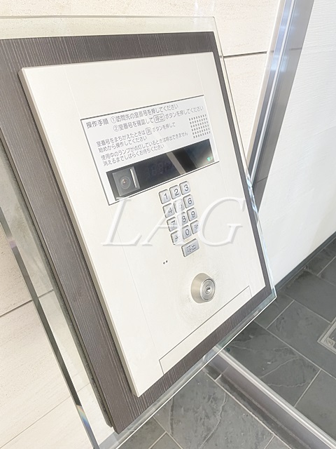 セキュリティ　オートロックです。