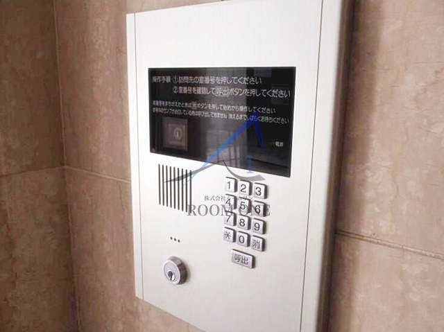 セキュリティ　オートロックです。