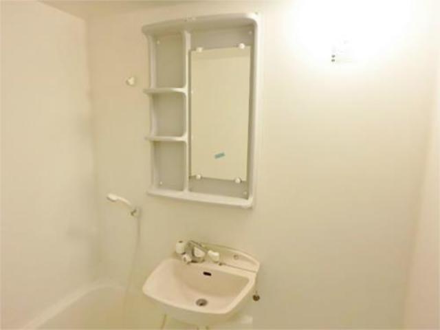 洗面設備　洗面台付