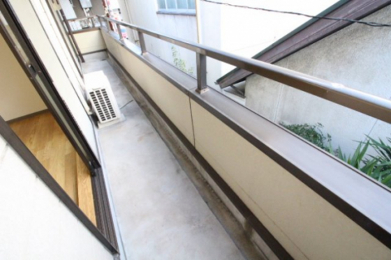 バルコニー　他号室のお写真です。