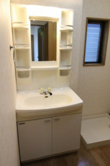 洗面設備　他号室のお写真です。