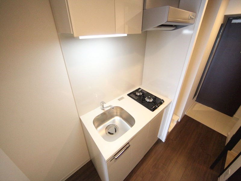 キッチン　システムキッチン（ガス2口コンロ付）