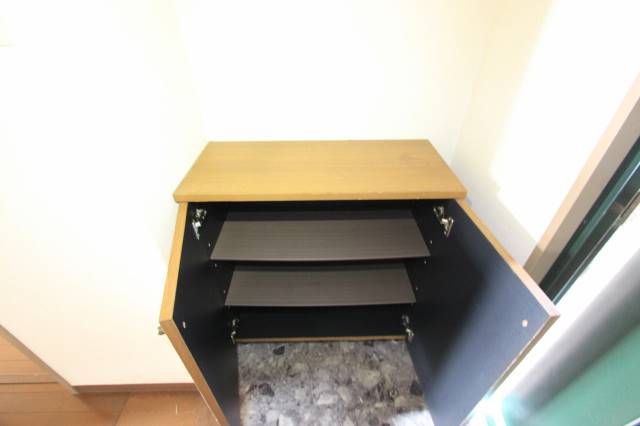 玄関　靴もたくさん入りますね