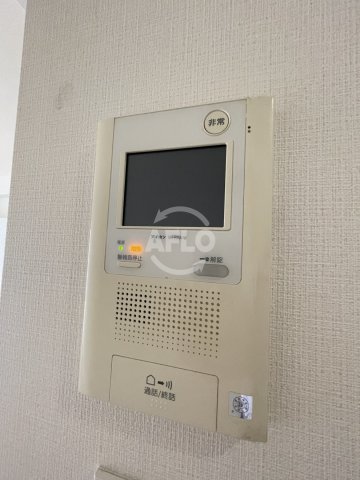 セキュリティ　南堀江アパートメントシエロ　モニター付きインターホン