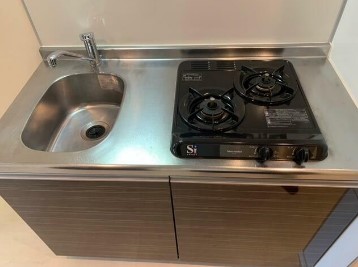 キッチン　システムキッチン。