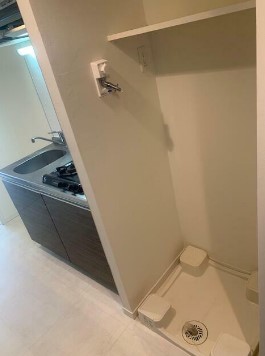 その他設備　室内洗濯機置き場。