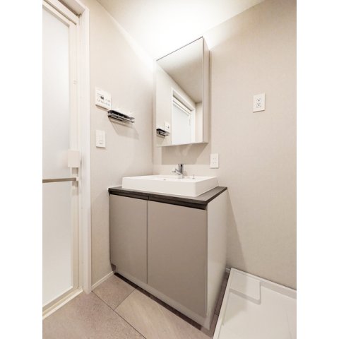 洗面設備　内装です