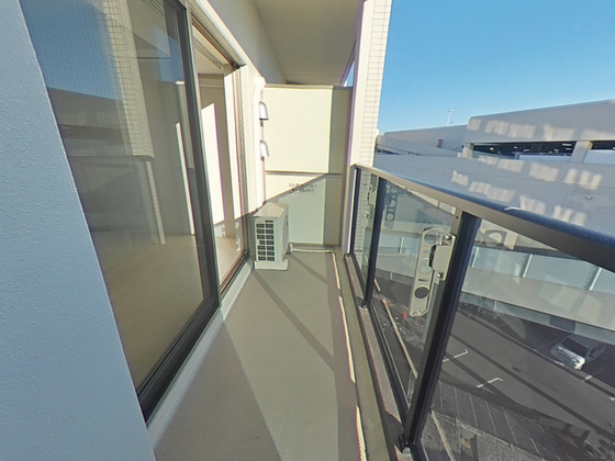 バルコニー　※別部屋の写真です