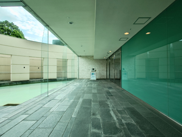 エントランス　モニター付きオートロック設置