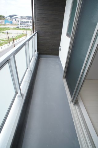 バルコニー　広々としたバルコニーです