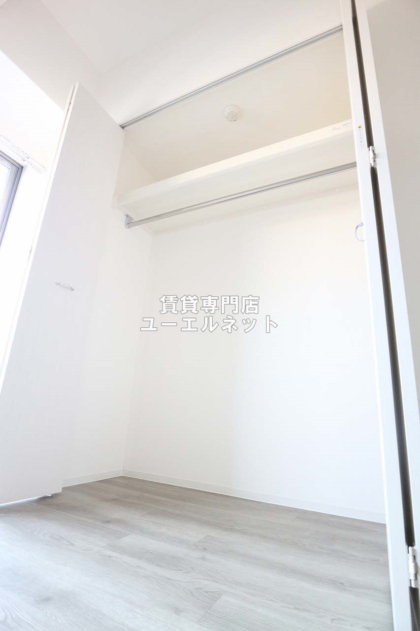 収納　クローゼット付きでお部屋もスッキリ♪