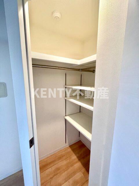 収納　大きなスペースがあり、収納には困りません