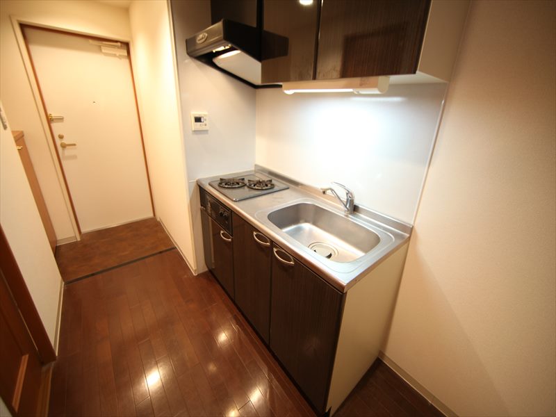 キッチン　システムキッチン（ガス2口コンロ）