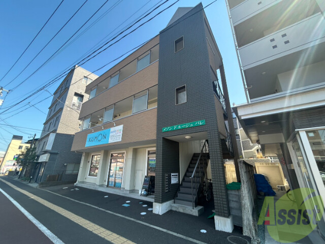建物外観　仙台市若林区「メゾンドルージュバレ」