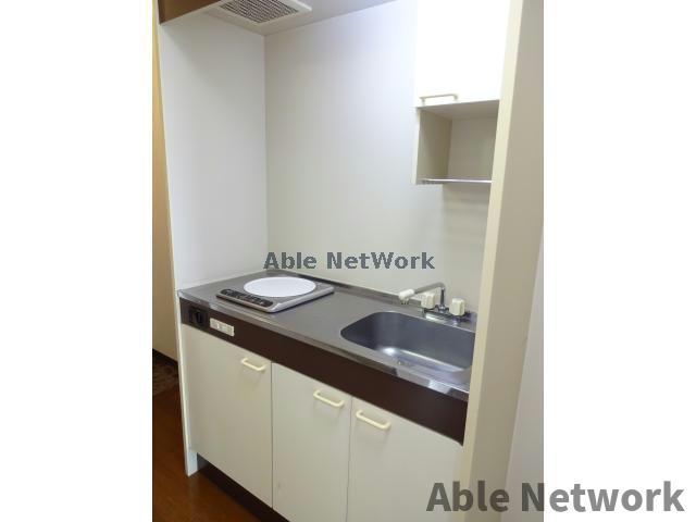 キッチン　電気コンロ付きキッチン※イメージ