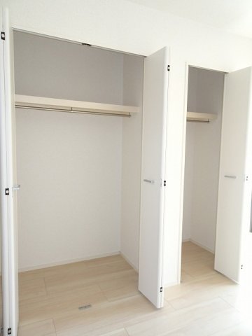 収納　十分な収納スペースがあります