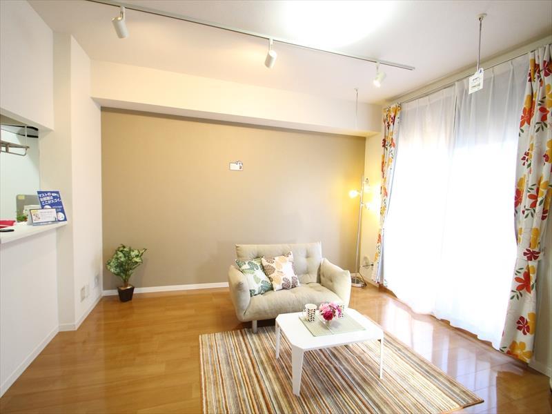 居室・リビング　リビング♪（モデルルーム実施時の写真です）