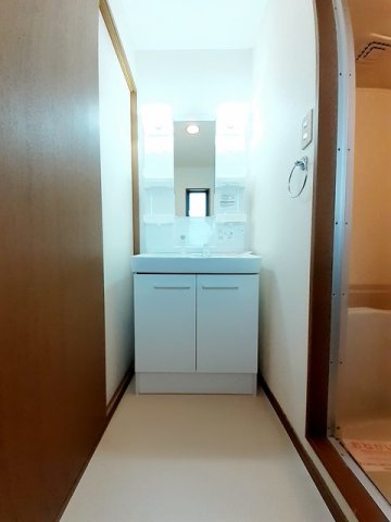 洗面設備　洗面所です