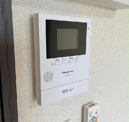 セキュリティ　モニター付きインターホン