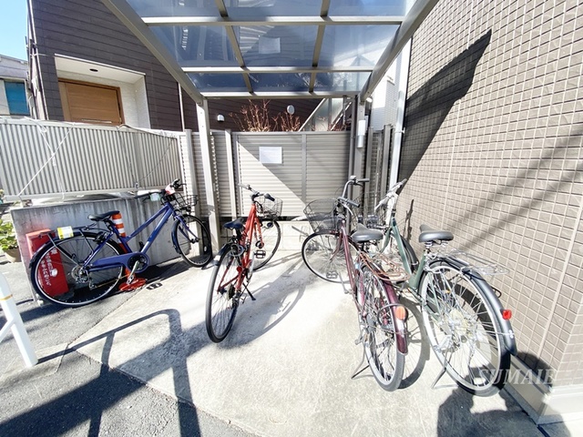 その他共有部分　自転車置き場です！