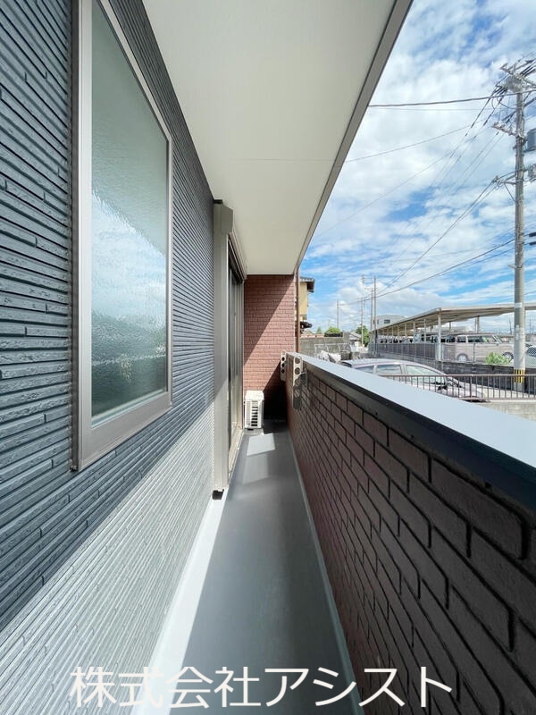 バルコニー　日当たり良好です〇