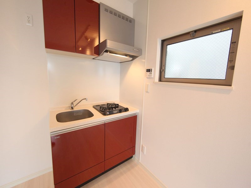 キッチン　システムキッチン（ガス2口コンロ付）