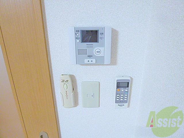 その他設備　テレビモニターフォン、照明スイッチ、エアコンのリモコン集合！