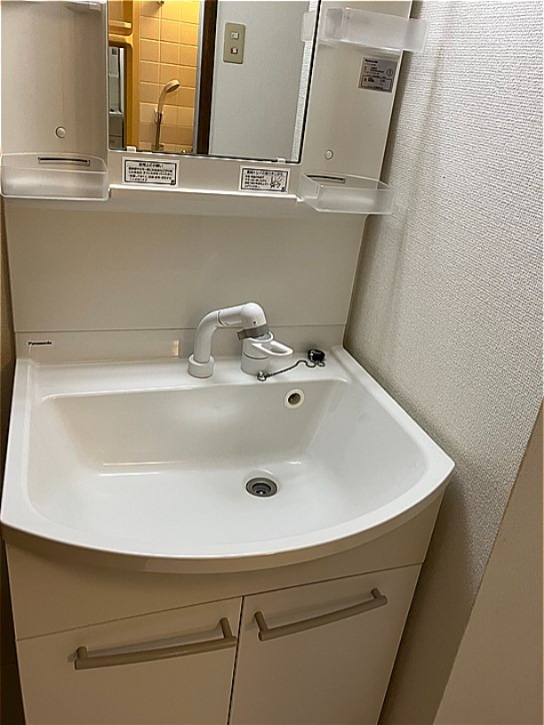 洗面設備　別の部屋の写真です