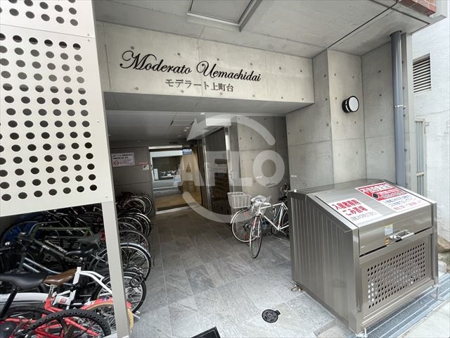 エントランス　モデラート上町台　エントランス