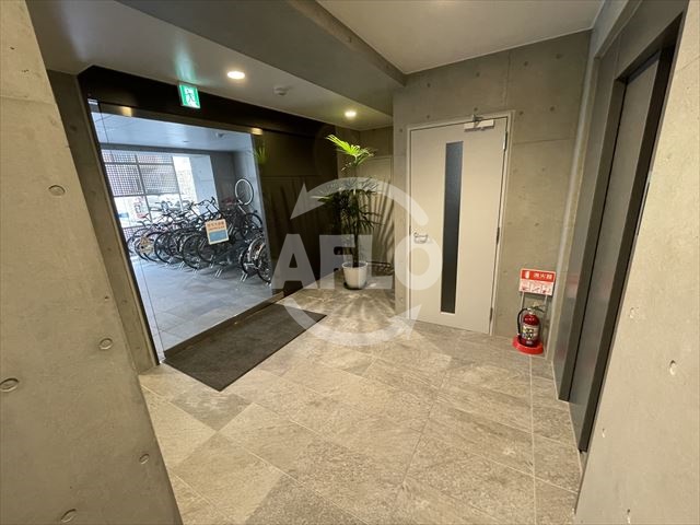 ロビー　モデラート上町台　ロビー