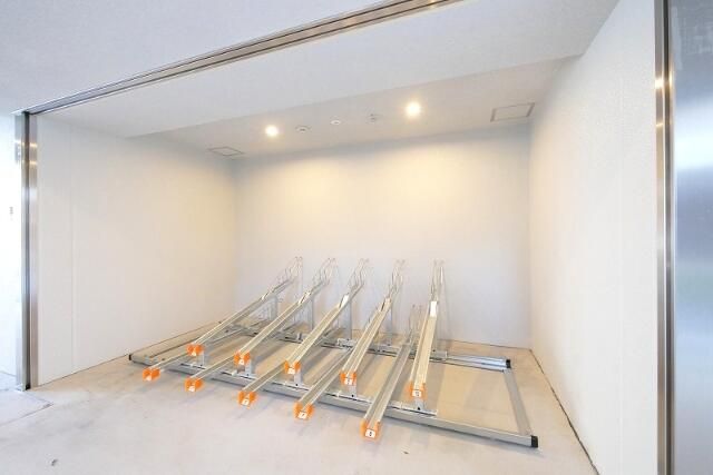 駐車場　駐輪場です。