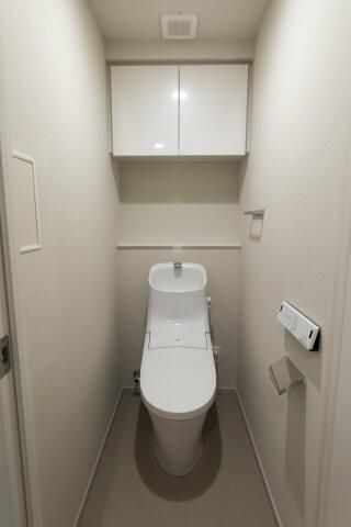 トイレ　ゆったりとした空間のトイレです