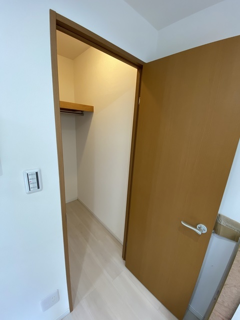 収納　奥行きのある収納です。