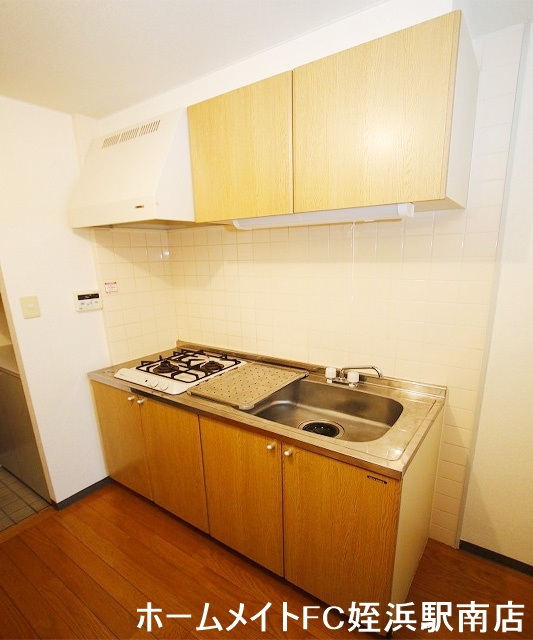 キッチン　★２口のシステムキッチン♪★参考写真