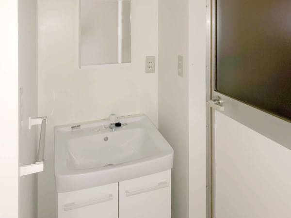 洗面設備　ビレッジハウスの同一物件・同一タイプの間取りの写真です