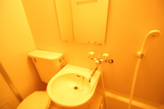 洗面設備　※別号室の写真です