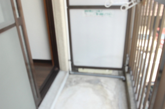 バルコニー　※別号室の写真です