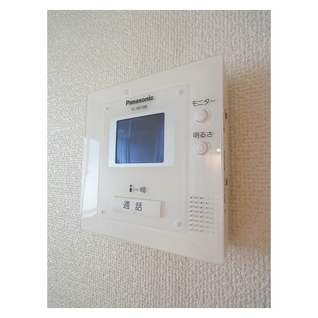 セキュリティ　不意の来客にも安心ですね