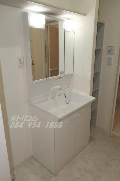 洗面設備　洗髪洗面化粧台