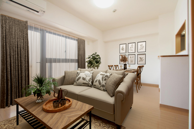 居室・リビング　イメージ画像につき、画像内家具家電は付帯設備ではございません