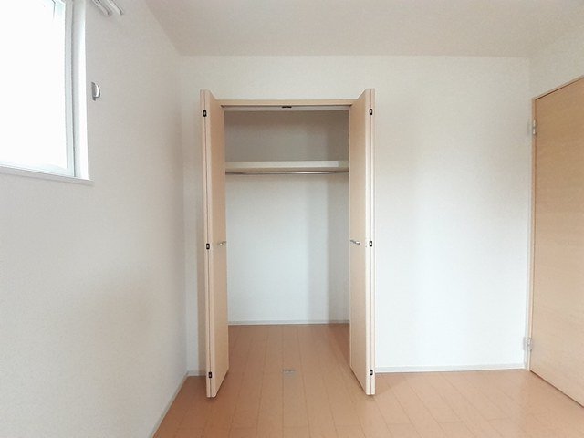 収納　たっぷりとした収納スペースです