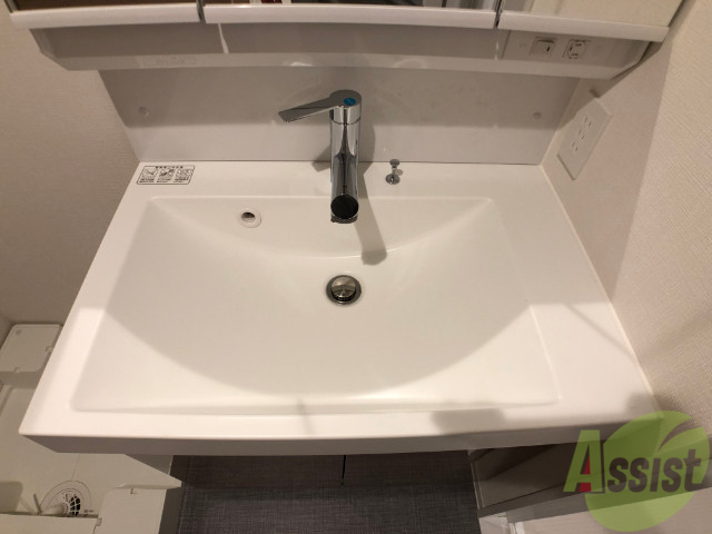 洗面設備　水回りはいつも綺麗にしていたいですよね。