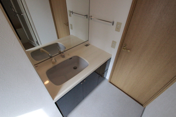 洗面設備　※別の部屋の写真です