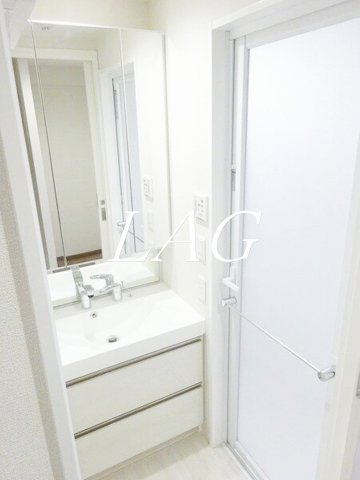 洗面設備　洗面台です。