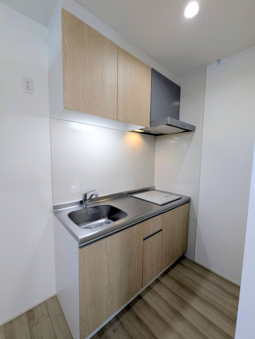 キッチン　同メーカー同仕様：2口ＩＨコンロ付きのシステムキッチン