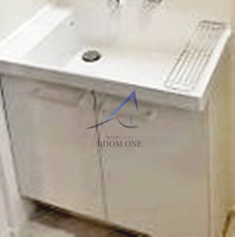 洗面設備　洗面台です。