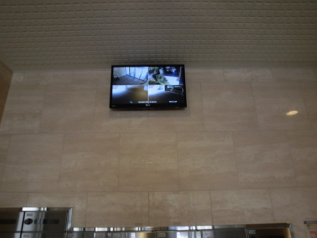 セキュリティ　防犯カメラあります！