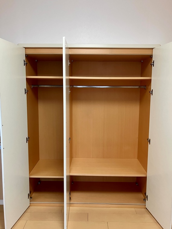 収納　大きなものも収納できそうです