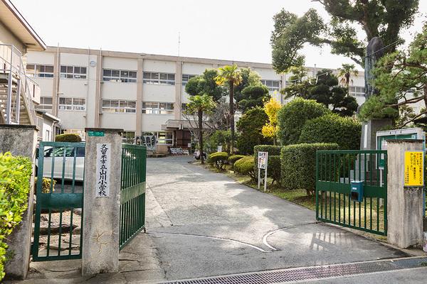 小学校　久留米市立山川小学校（小学校）まで664m